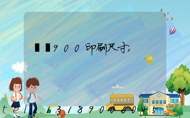 羅蘭900印刷尺寸