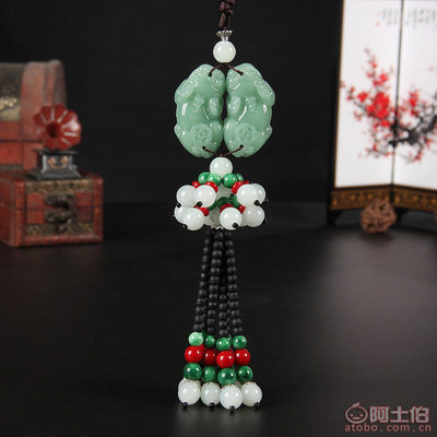 【博聚汽車掛件貔貅車內吊飾保平安符車上掛飾車用飾品吊墜車飾廠家直銷】義烏市博聚工藝品廠 - 產品庫